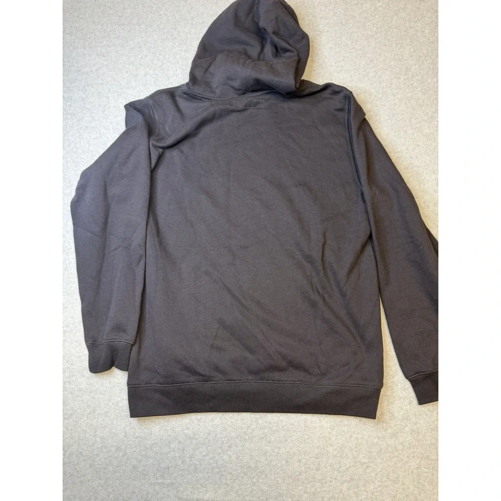 Levis Mens Black Hoodie Tie Dye Batwing Logo Fleece Sweatshirt Large  0083